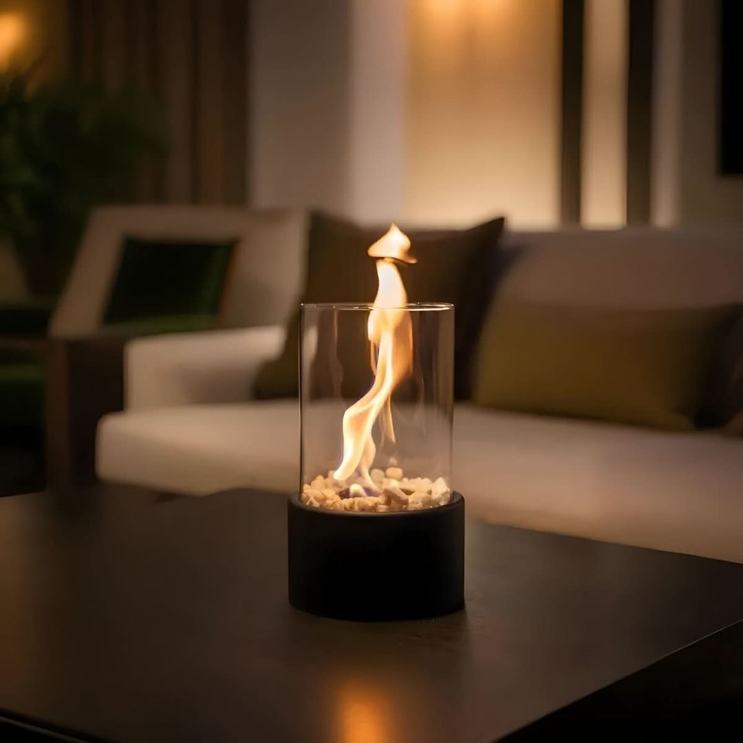 Stornfield | Table fireplace without smoke for stylish indoor & outdoor use