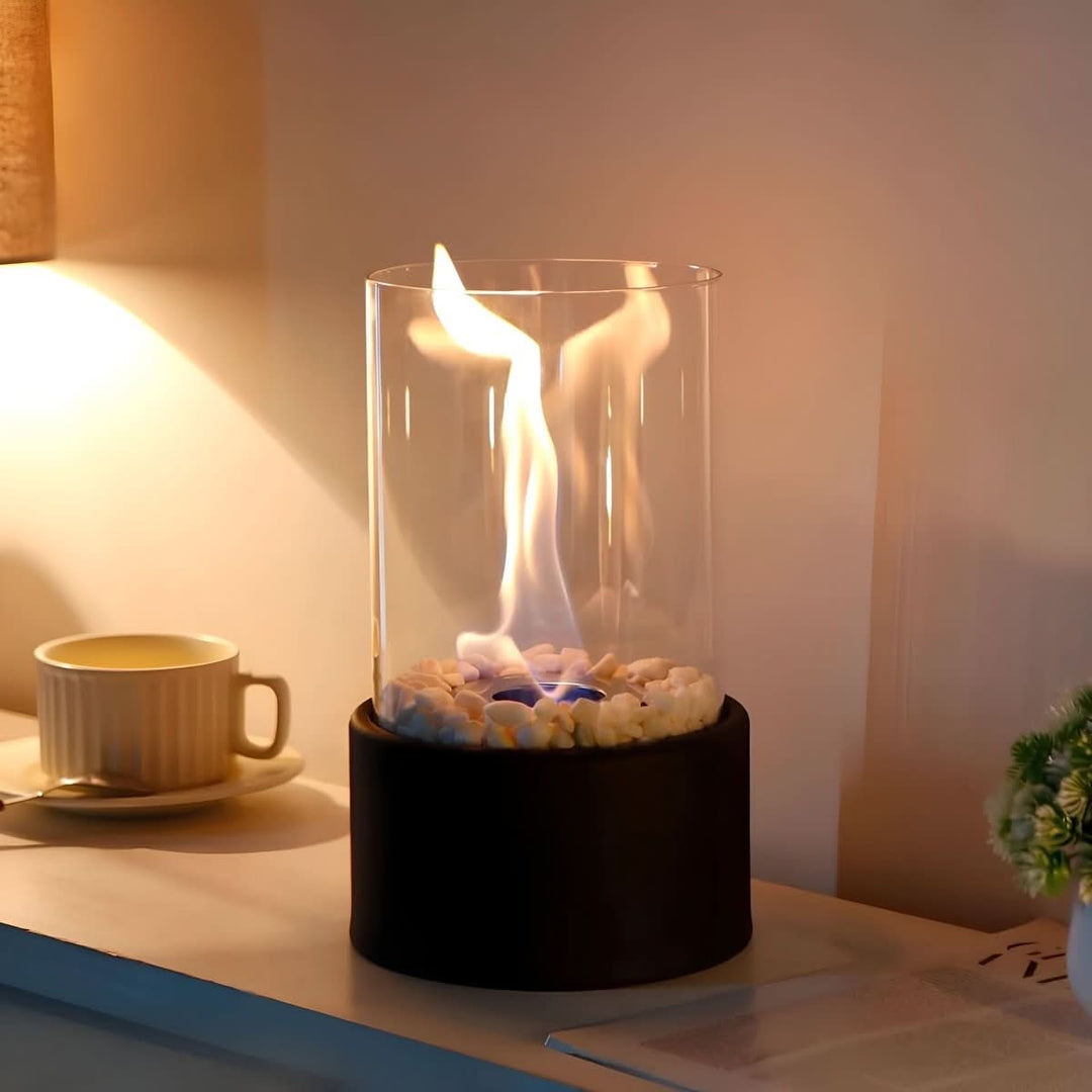 Stornfield | Table fireplace without smoke for stylish indoor & outdoor use