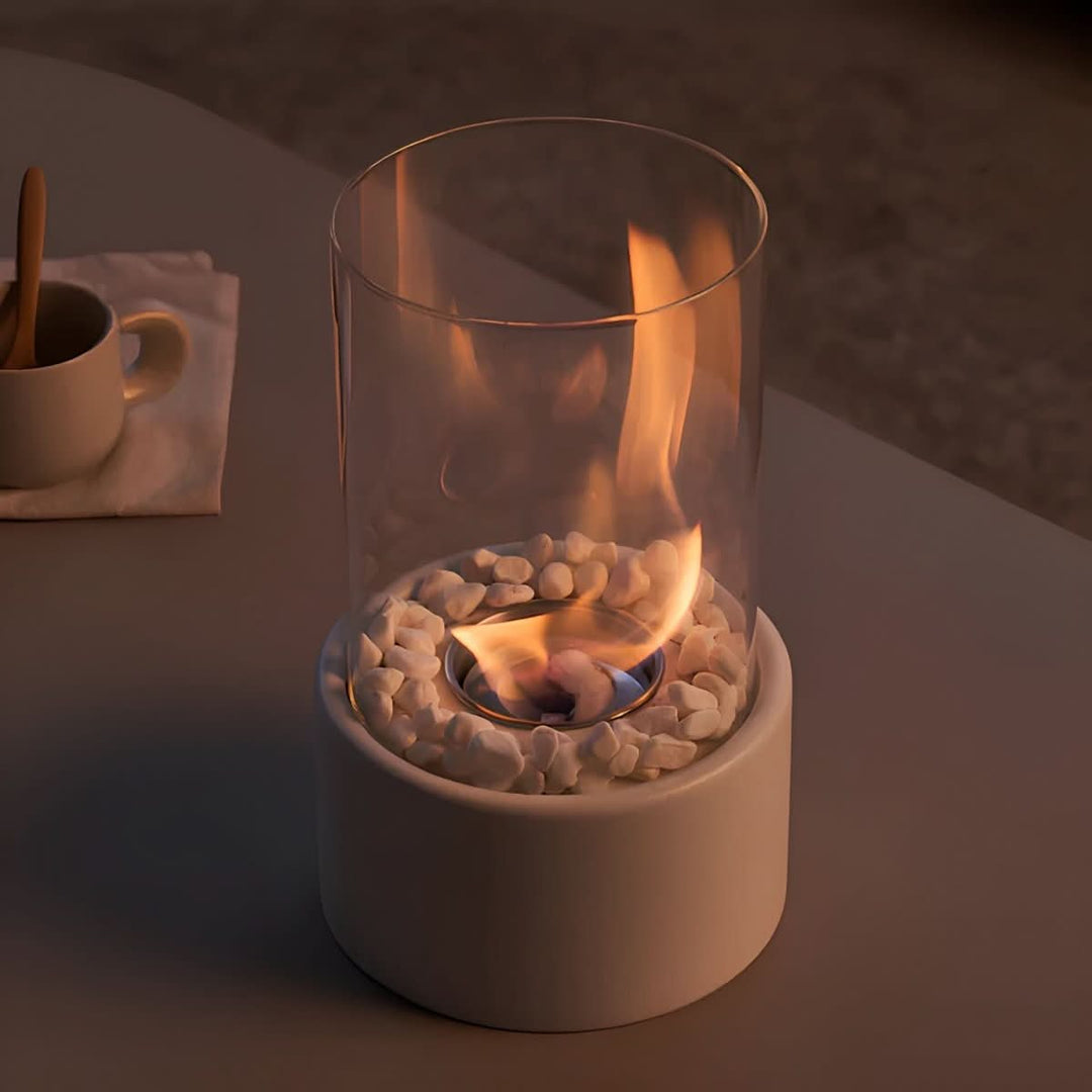 Stornfield | Table fireplace without smoke for stylish indoor & outdoor use