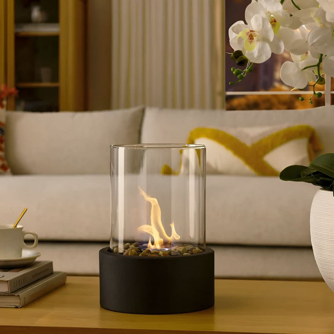 Stornfield | Table fireplace without smoke for stylish indoor & outdoor use