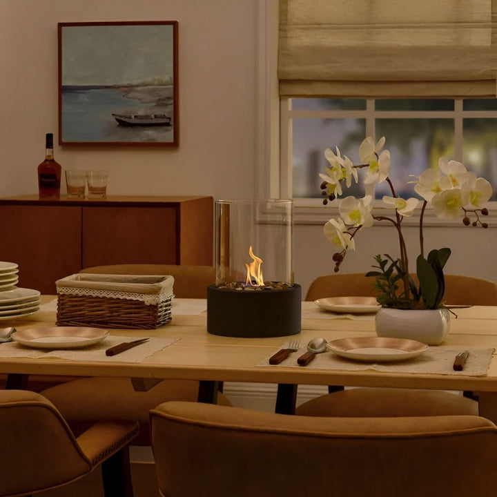Stornfield | Table fireplace without smoke for stylish indoor & outdoor use