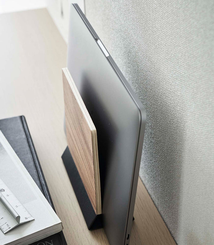 Stornfield | Slim Laptop Stand - Steel + Wood