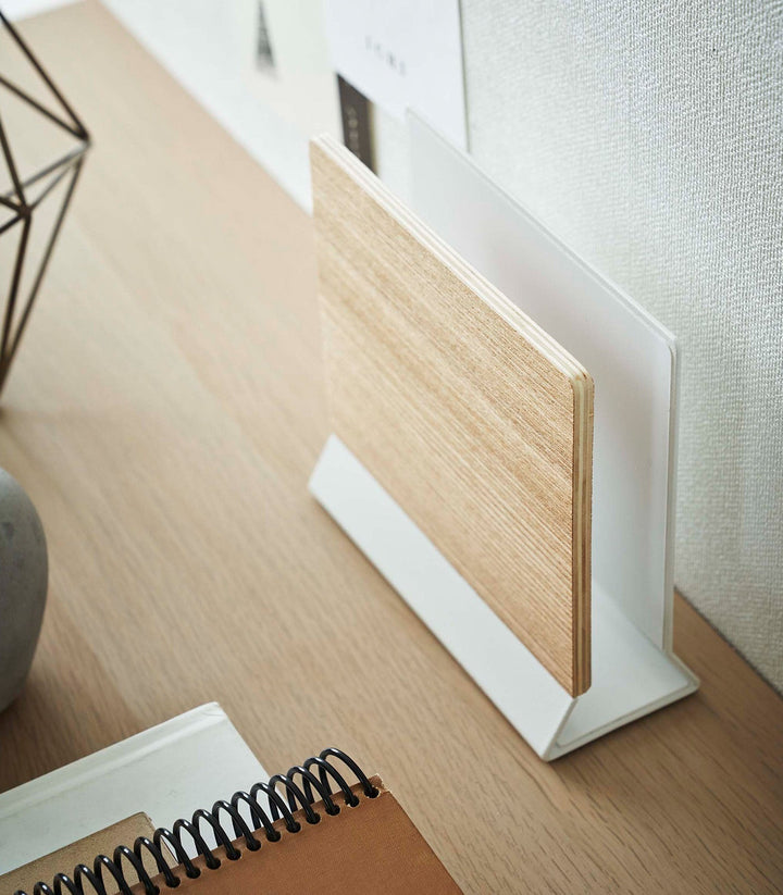 Stornfield | Slim Laptop Stand - Steel + Wood