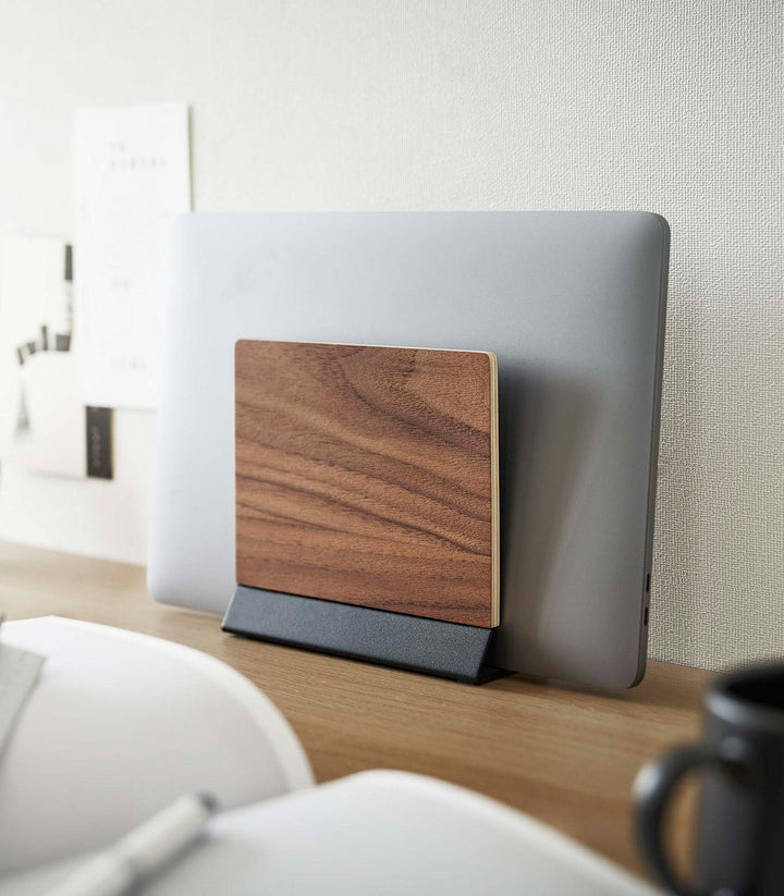 Stornfield | Slim Laptop Stand - Steel + Wood