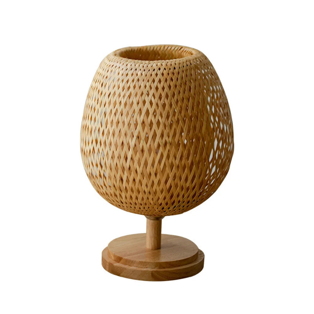 Stornfield | Rattan Lamp - Dimmable Basket Lamp for Bedroom and Living Room Decor