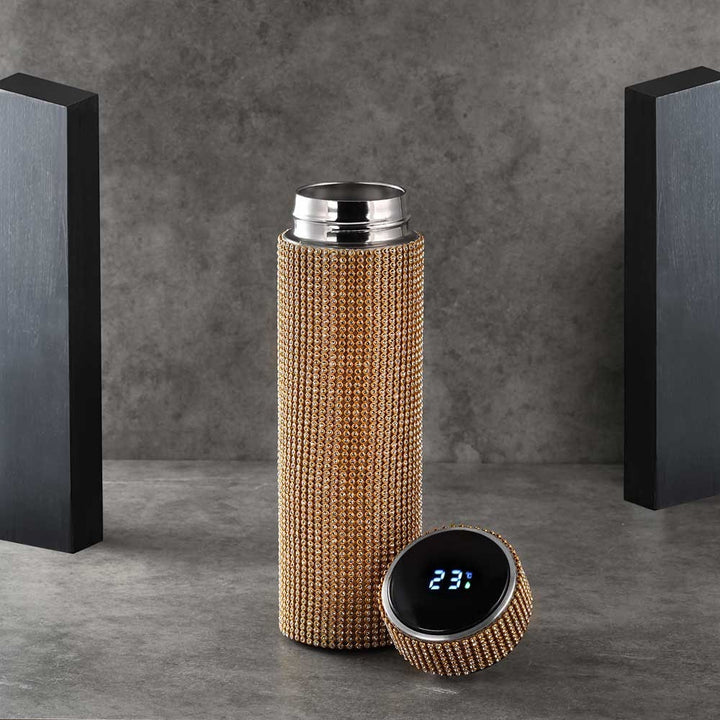 Stornfield | Smart Thermos Bottle I Smart Temperature Display Zirconium Vacuum Bottle 500 ML