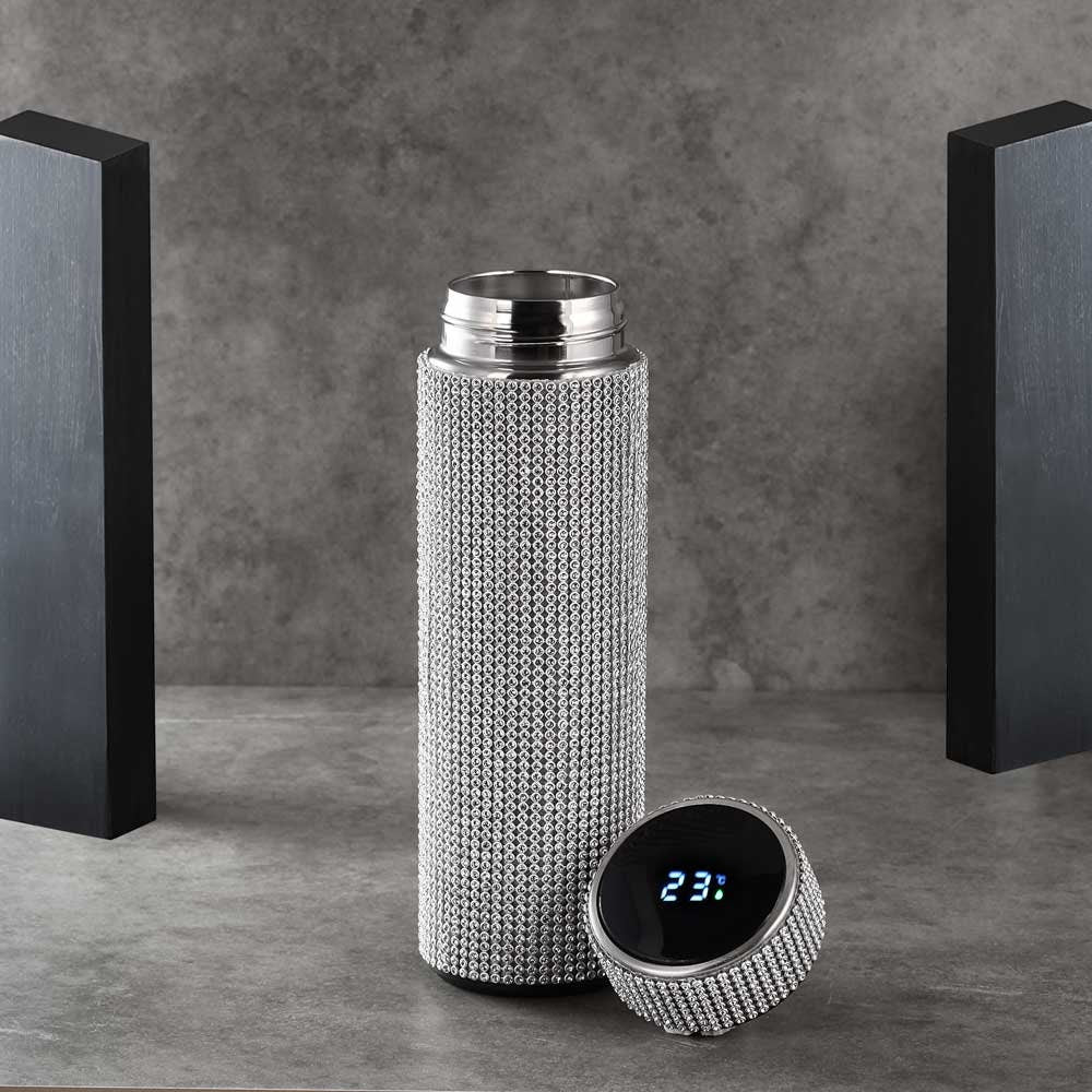 Stornfield | Smart Thermos Bottle I Smart Temperature Display Zirconium Vacuum Bottle 500 ML
