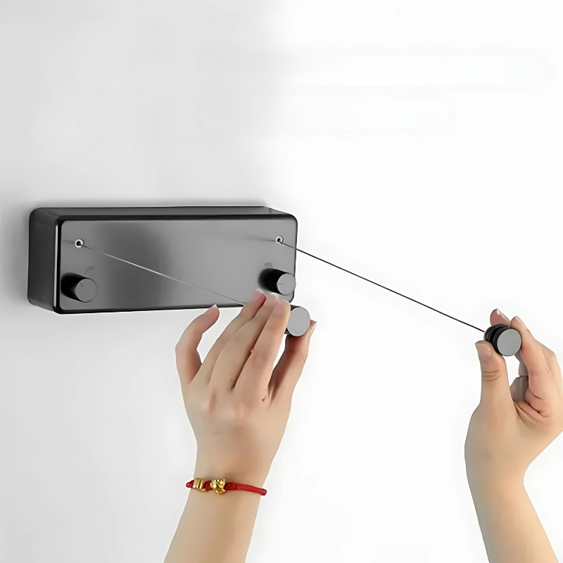 SmartLine Retractable Clothesline – Space-saving and Strong for Indoor and Outdoor | Stornfield