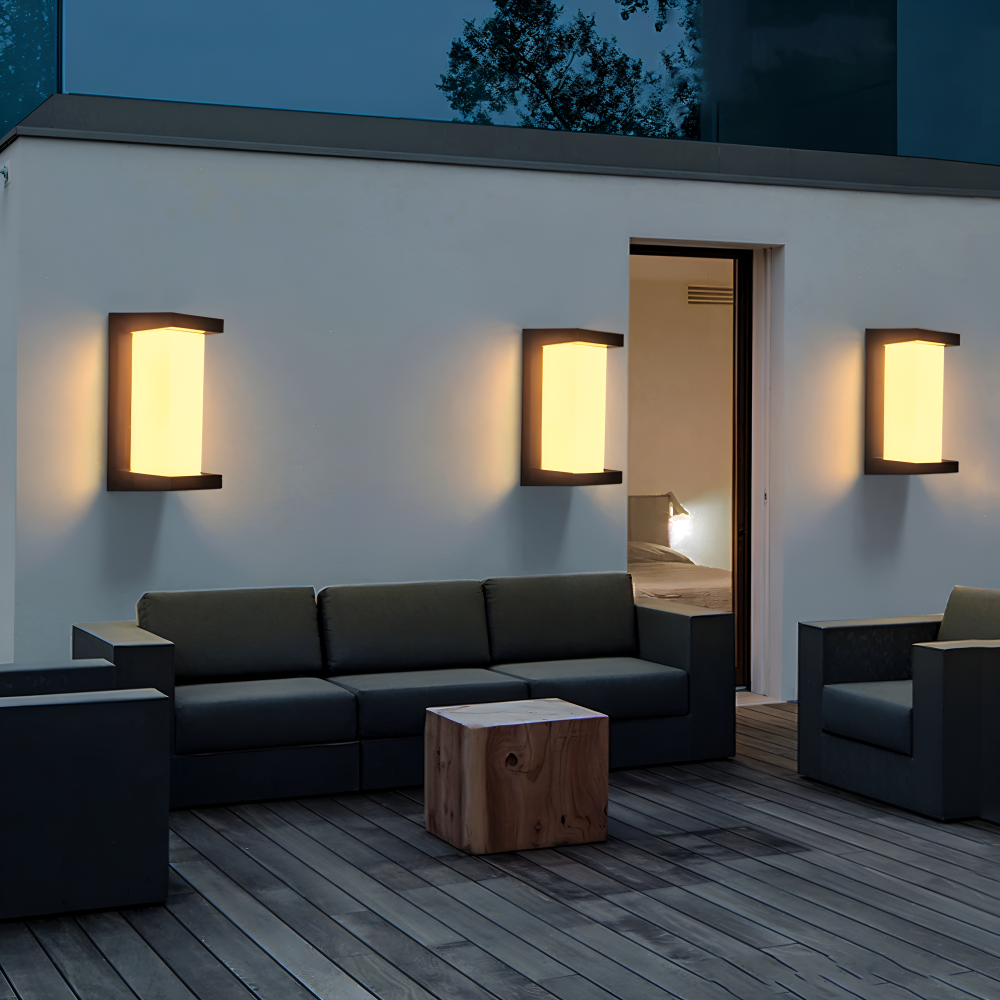 Smart Outdoor Wall Lamp with Motion Detector – LED Lighting for Safety and Atmosphere | Stornfield