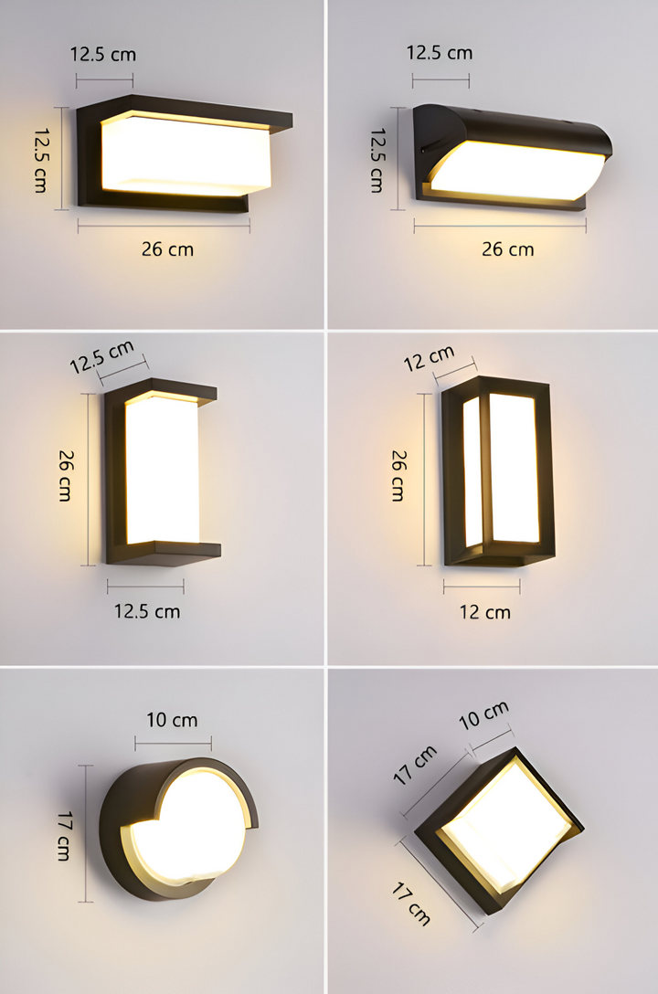 Smart Outdoor Wall Lamp with Motion Detector – LED Lighting for Safety and Atmosphere | Stornfield