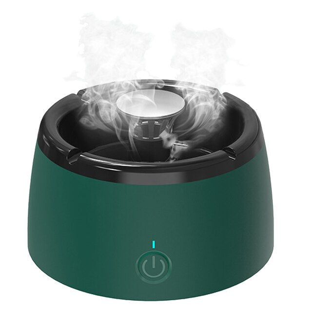 Stornfield | Odorless and smokeless ashtray - Portable smoke sensor with perfume filter