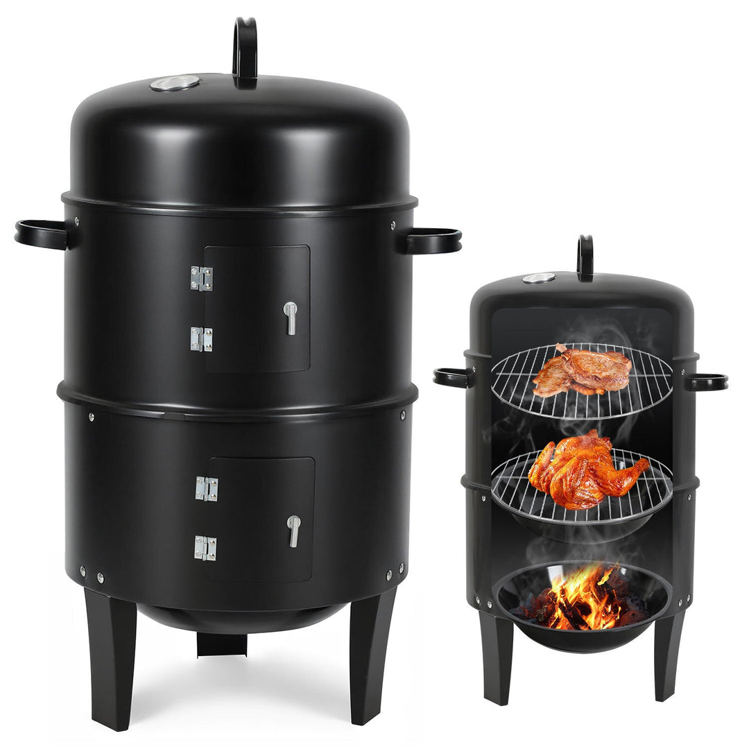 3 in 1 Smoker Smoking Oven 2 Levels | Stornfield