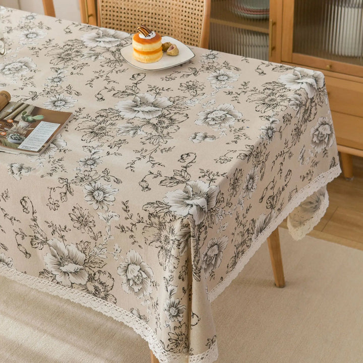 Stornfield | Pastoral Cotton-Linen Tablecloth