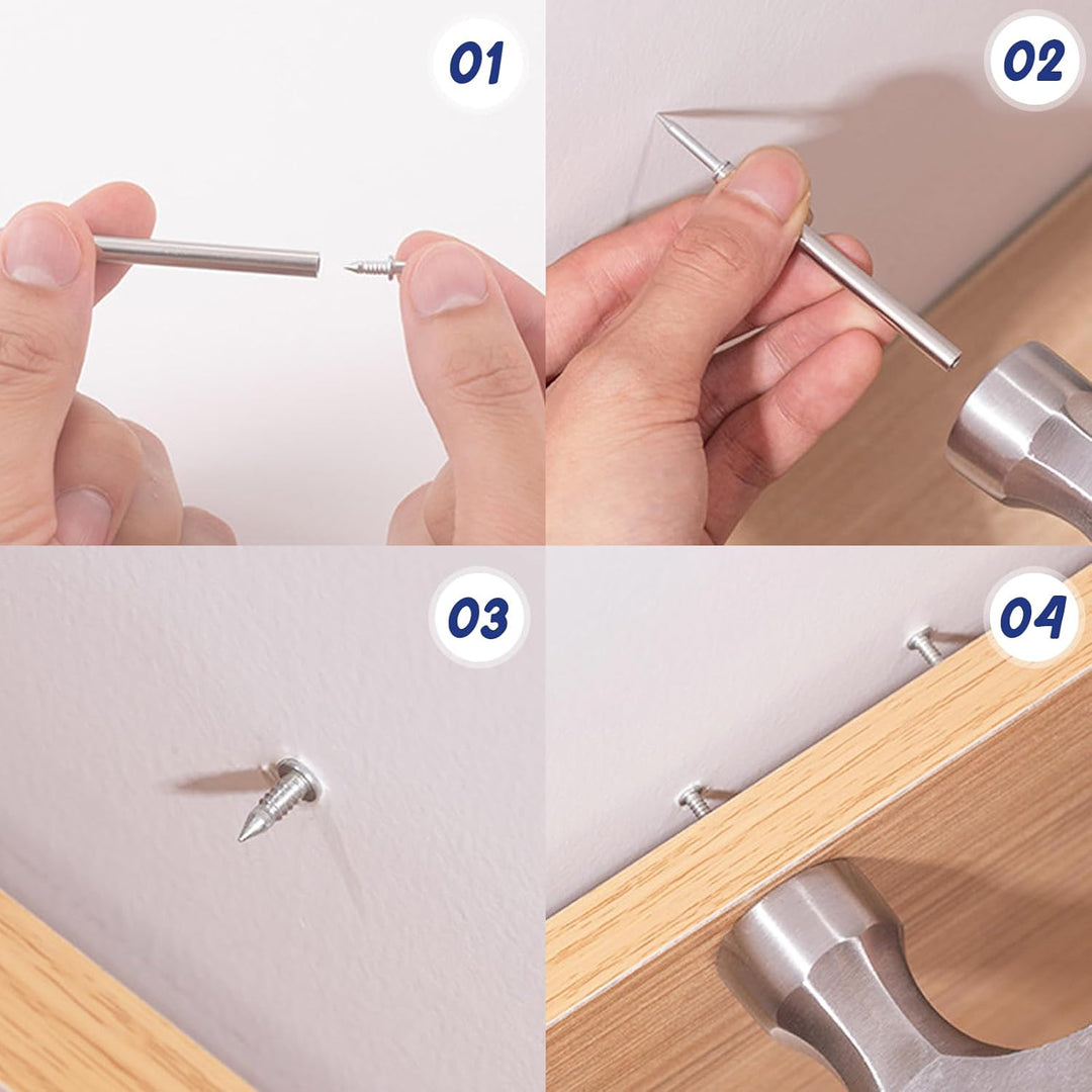 Skirting Board Nail Set – Double Head System 100 Pieces | Stornfield