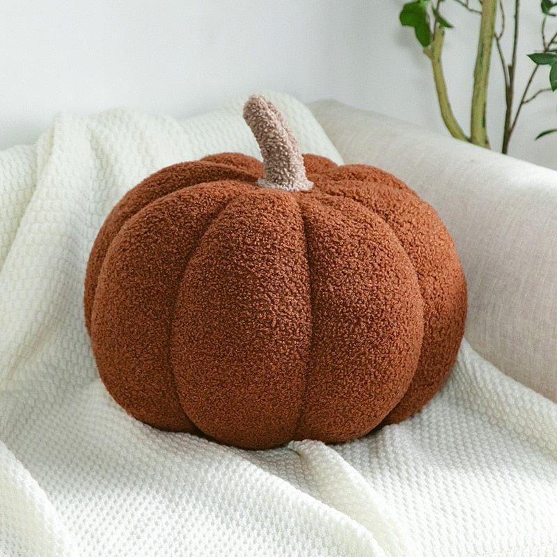 Soft Pumpkin Plush Pillow | Stornfield
