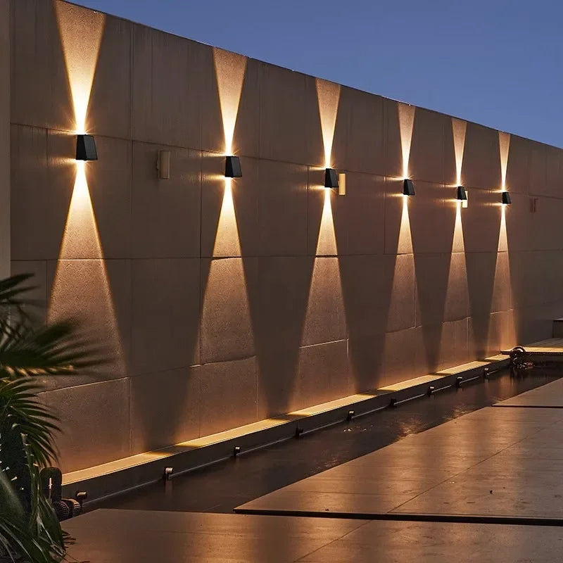 NovaLicht Solar Wall Lamp with Automatic LED Outdoor Lighting | Stornfield