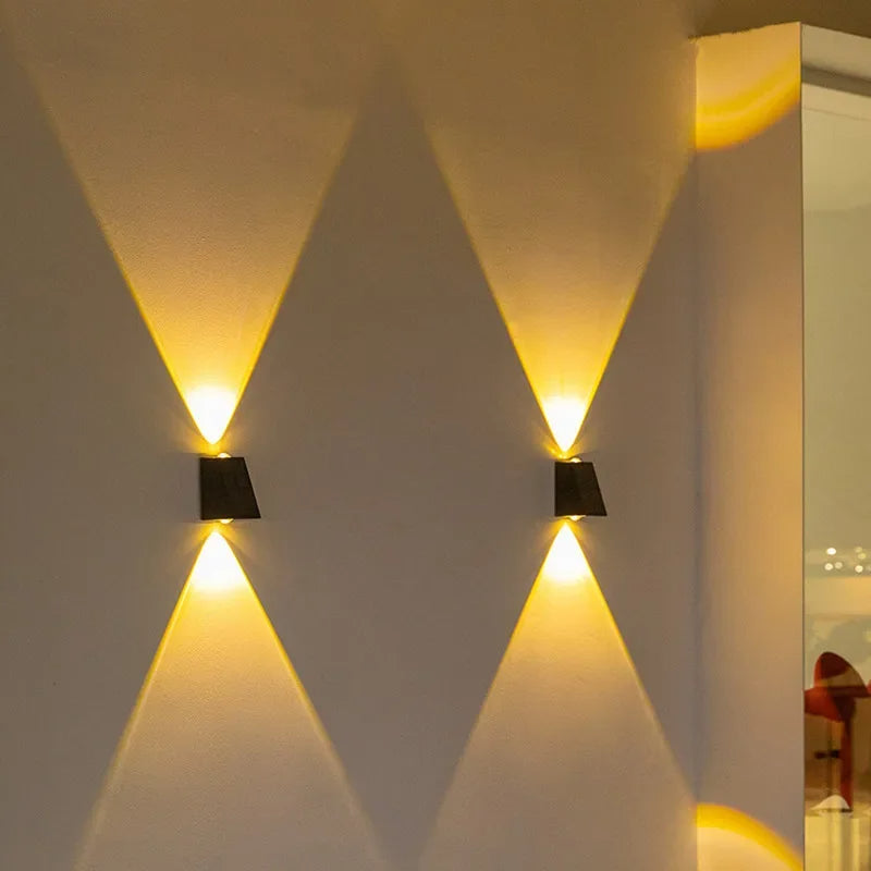 NovaLicht Solar Wall Lamp with Automatic LED Outdoor Lighting | Stornfield