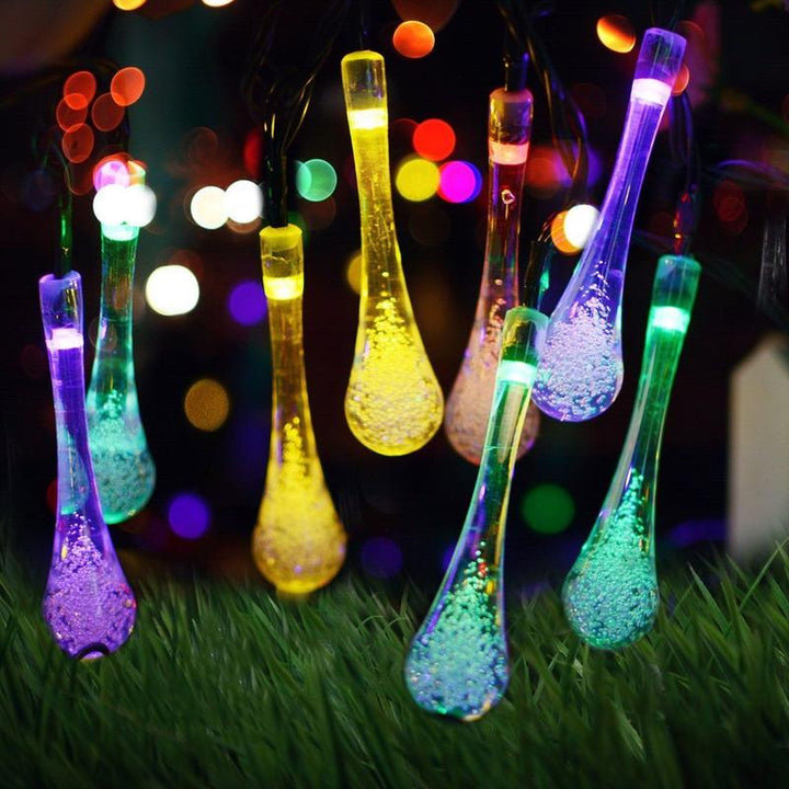 Stornfield | Solar Teardrop String Lights