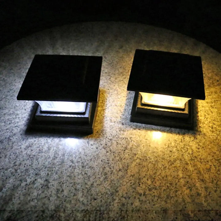Solar LED Outdoor Lamp - LumiPillar, Energy-Efficient Lighting for Garden, Driveway or Terrace | Stornfield