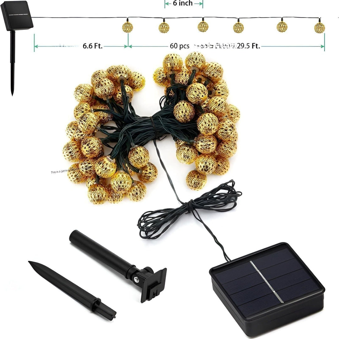 Stornfield Weatherproof Solar Fairy Lights for a Warm Outdoor Ambiance