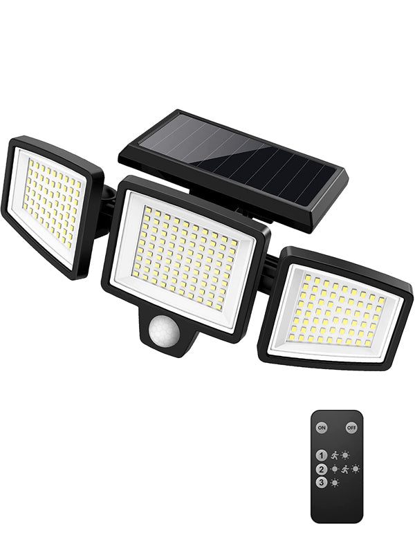 Solar LED Security Light with Motion Sensor - Super Bright Outdoor Lighting for Garden, Garage and Driveway | Stornfield