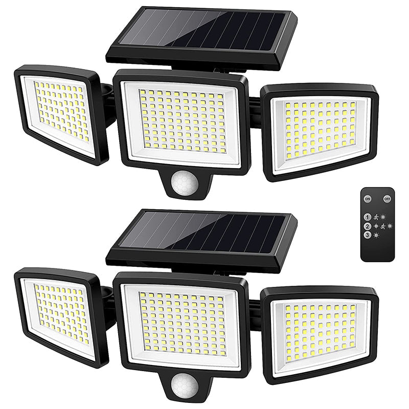 Solar LED Security Light with Motion Sensor - Super Bright Outdoor Lighting for Garden, Garage and Driveway | Stornfield