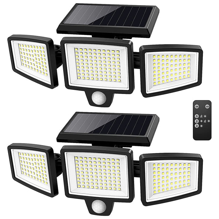 Solar LED Security Light with Motion Sensor - Super Bright Outdoor Lighting for Garden, Garage and Driveway | Stornfield