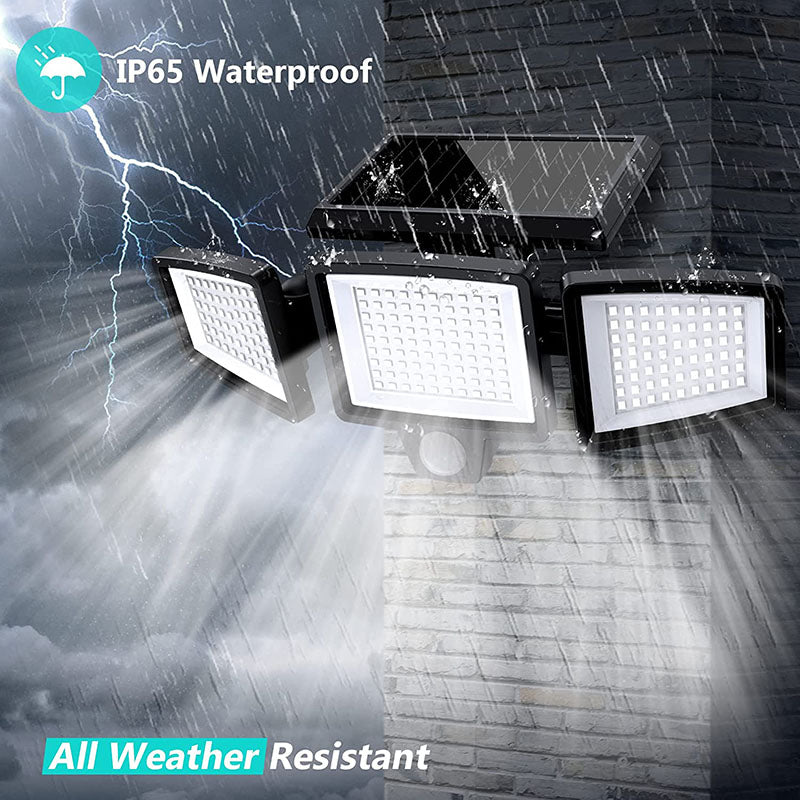 Solar LED Security Light with Motion Sensor - Super Bright Outdoor Lighting for Garden, Garage and Driveway | Stornfield