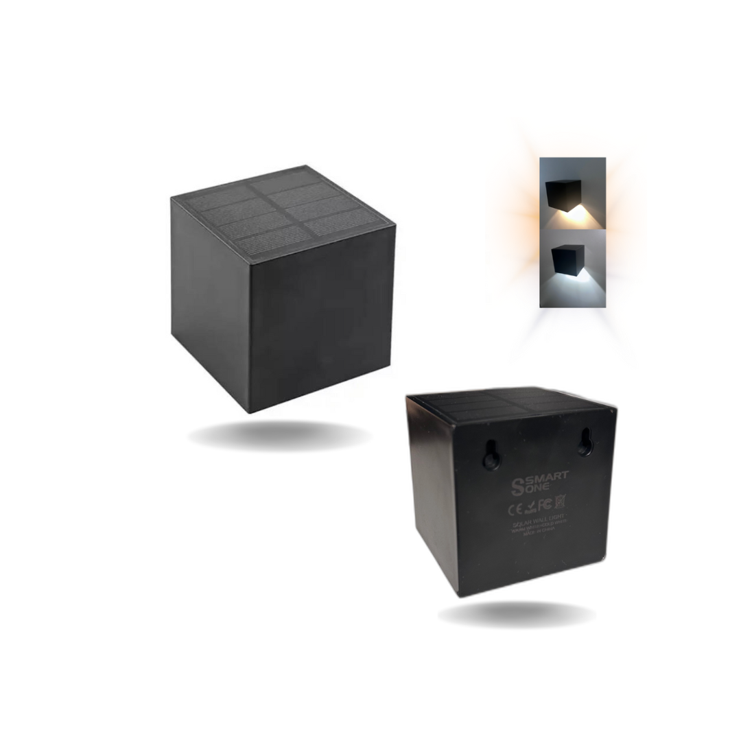 2 in 1 Solar Wall Light for Outdoors | Stornfield