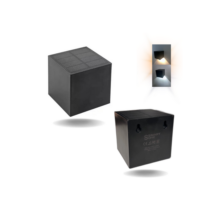 2 in 1 Solar Wall Light for Outdoors | Stornfield