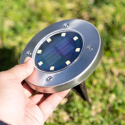 Solar Ground Lights – LED Pathway Lamps for Garden | Stornfield