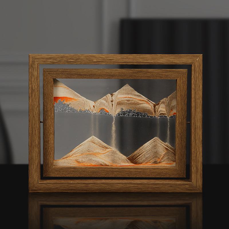 Stornfield | Solid Wood 3D Rotating Sand Art