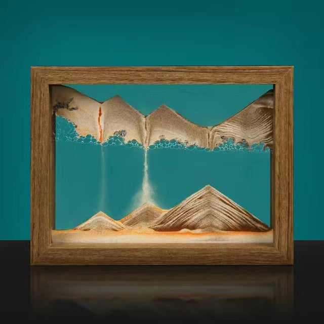 Stornfield | Solid Wood 3D Rotating Sand Art