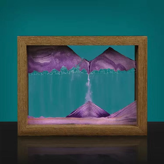 Stornfield | Solid Wood 3D Rotating Sand Art