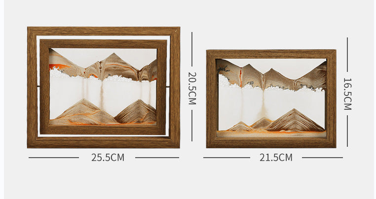 Stornfield | Solid Wood 3D Rotating Sand Art