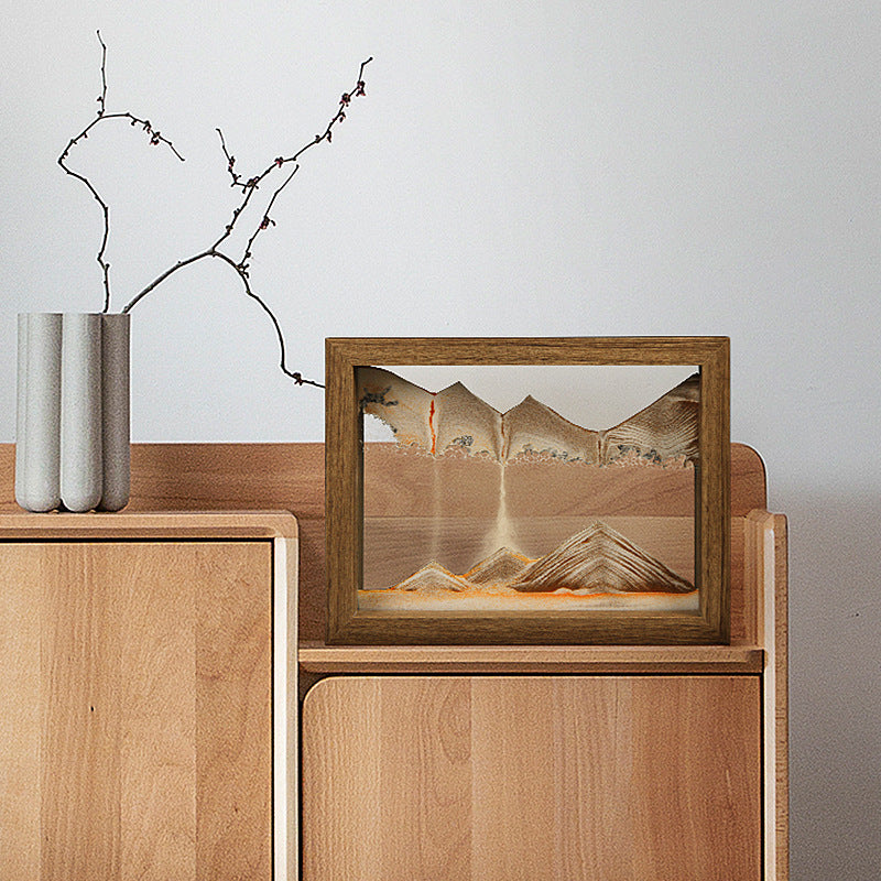 Stornfield | Solid Wood 3D Rotating Sand Art