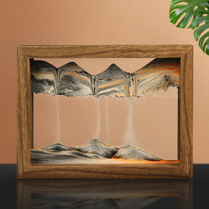Stornfield | Solid Wood 3D Rotating Sand Art
