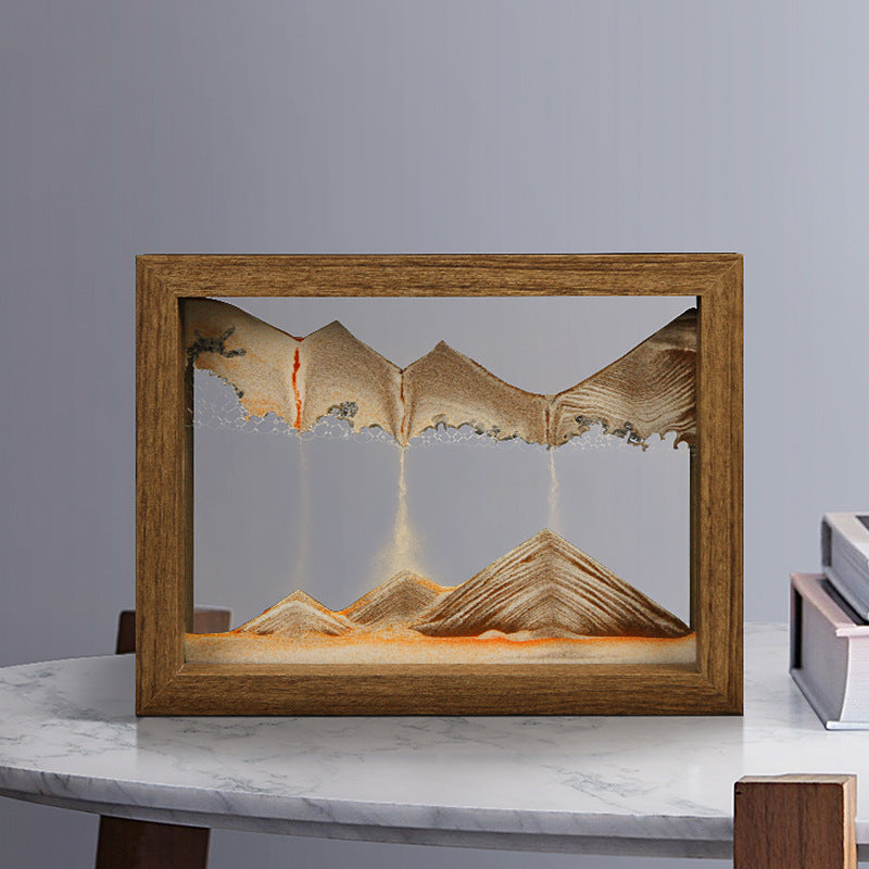 Stornfield | Solid Wood 3D Rotating Sand Art