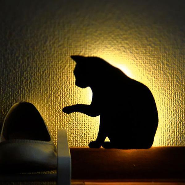 Sound Activated Cat Night Light | Stornfield