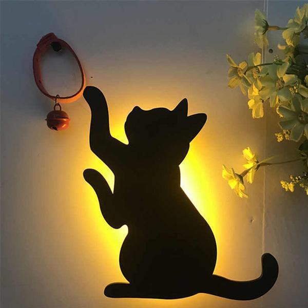 Sound Activated Cat Night Light | Stornfield