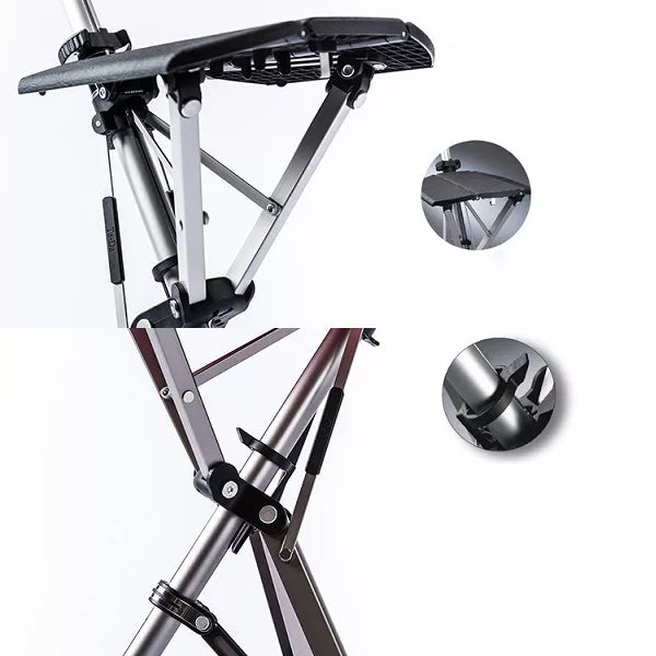 SitWalk Folding Walking Stick – Walking Stick with Sitting Function and Ergonomic Grip | Stornfield