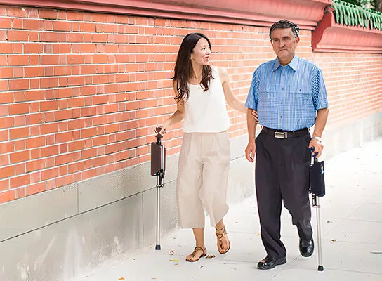 SitWalk Folding Walking Stick – Walking Stick with Sitting Function and Ergonomic Grip | Stornfield