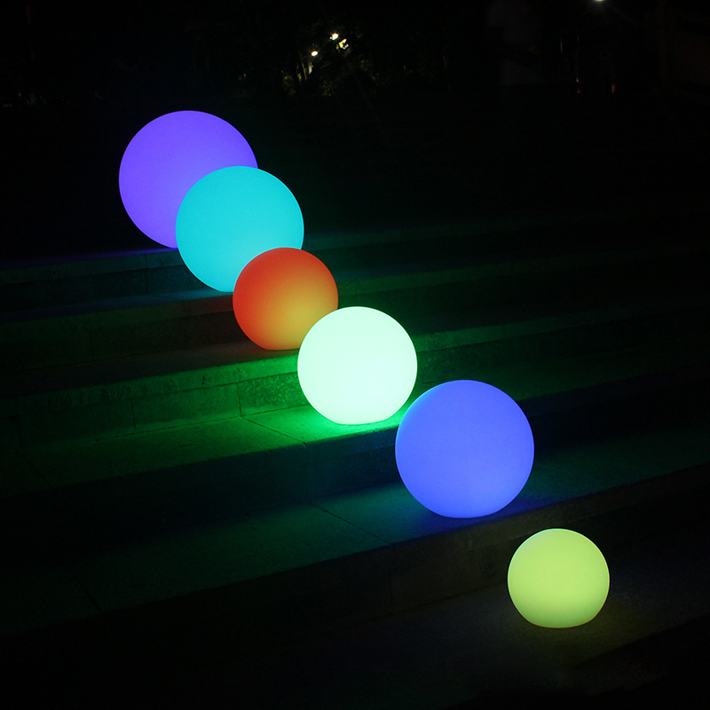 Stornfield | Waterproof Round LED Garden Light with 16 Colors and Remote Control - Perfect for Garden, Porch, and Parties