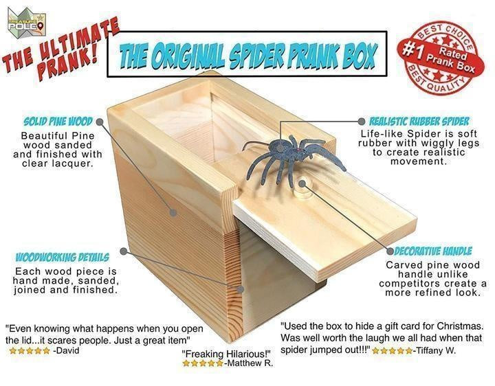 Spider Prank Box | Stornfield