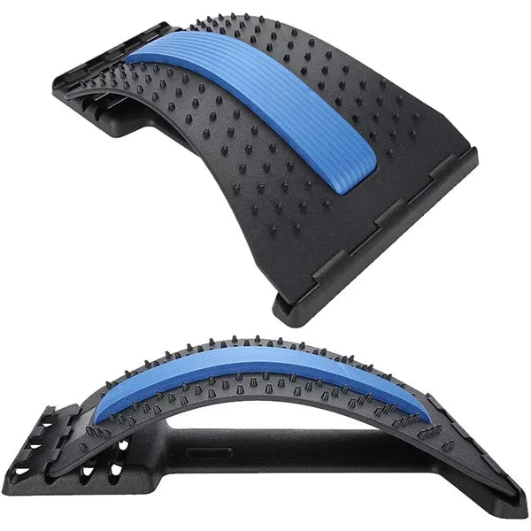 SpineEase | Adjustable back stretcher & lumbar acupressure massager for instant pain | Stornfield