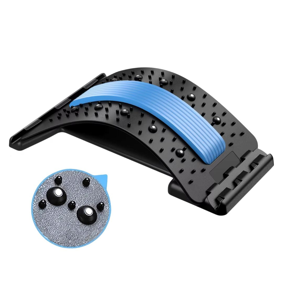 SpineRelief Orthopedic Back Stretcher | Posture Correction and Pain Relief – Sciatica - Herniated Disc - Chronic Back Pain Support Stornfield