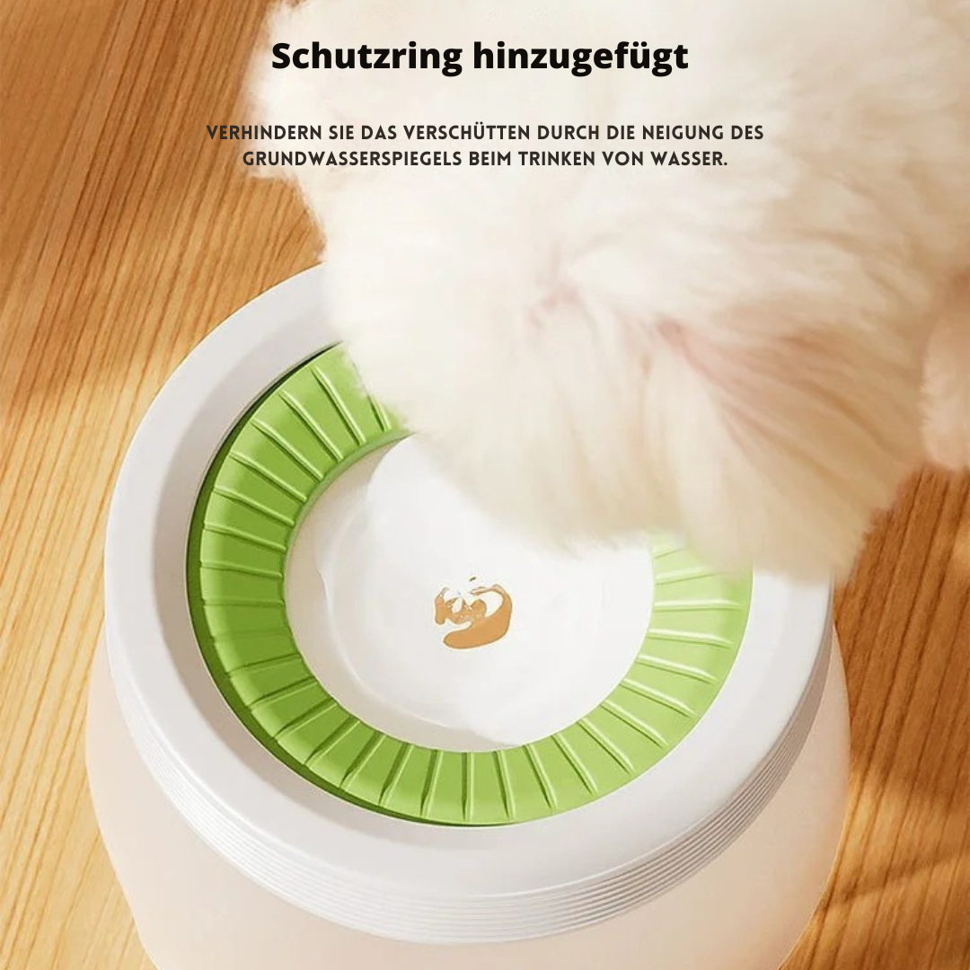 Stornfield leak-proof splash guard bowl for dogs & cats
