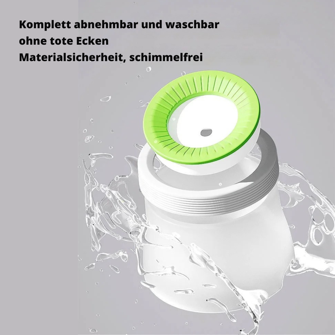 Stornfield leak-proof splash guard bowl for dogs & cats