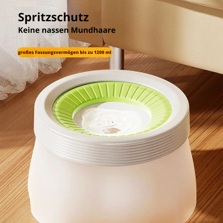 Stornfield leak-proof splash guard bowl for dogs & cats