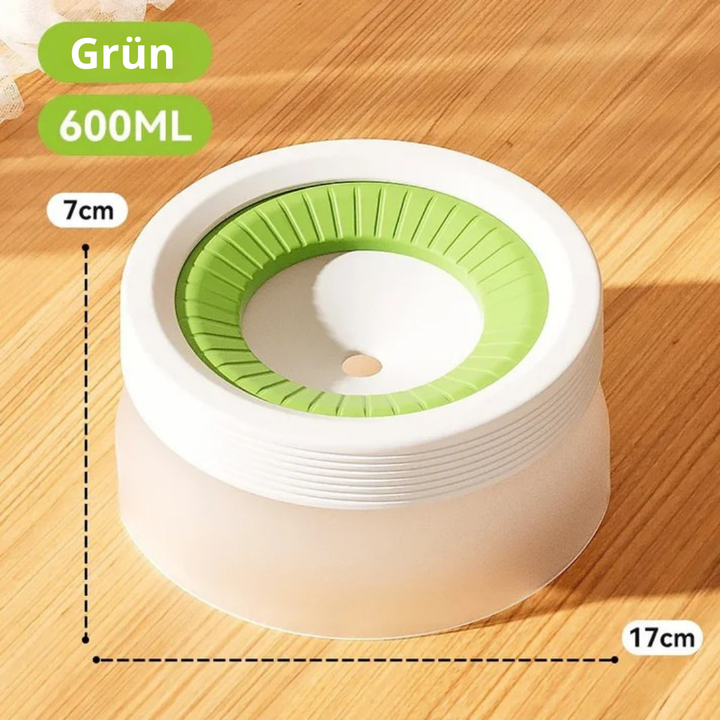 Stornfield leak-proof splash guard bowl for dogs & cats